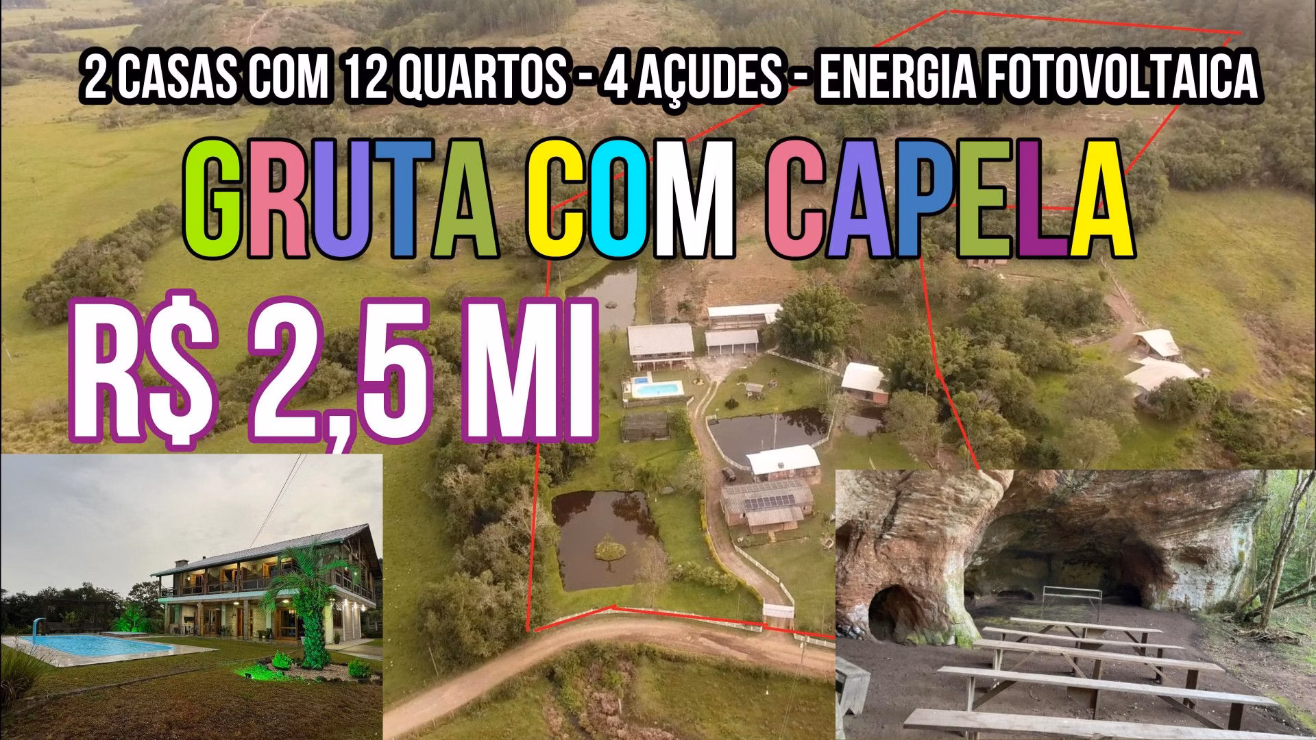 Country home of 11 acres in Santo Antônio da Patrulha, RS, Brazil