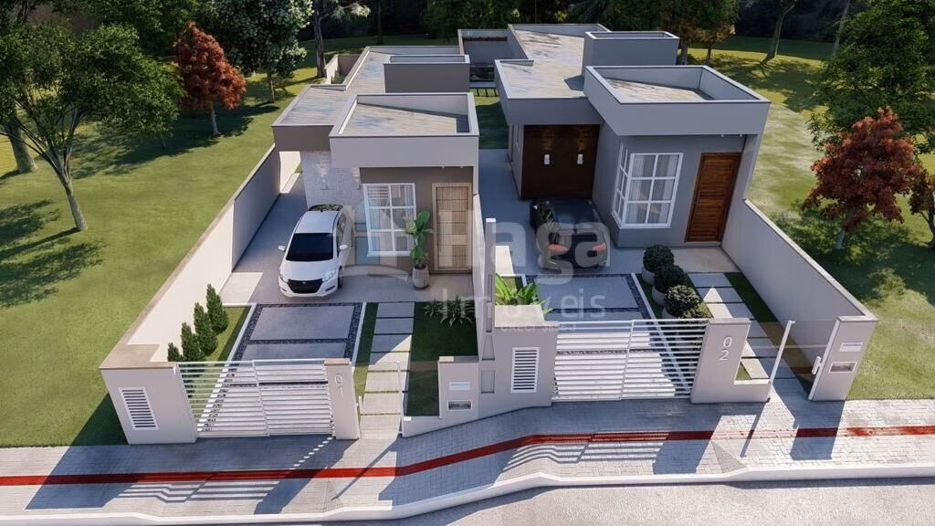 Casa de 85 m² em Nova Trento, SC