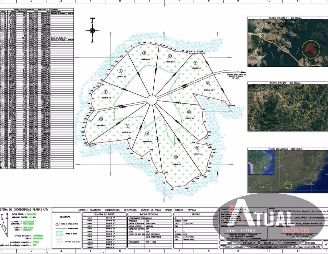 Plot of 67 acres in Nazaré Paulista, SP, Brazil