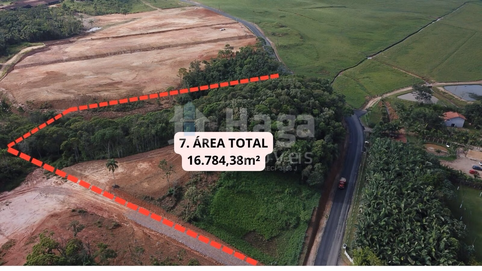 Terreno de 2 ha em Canelinha, SC