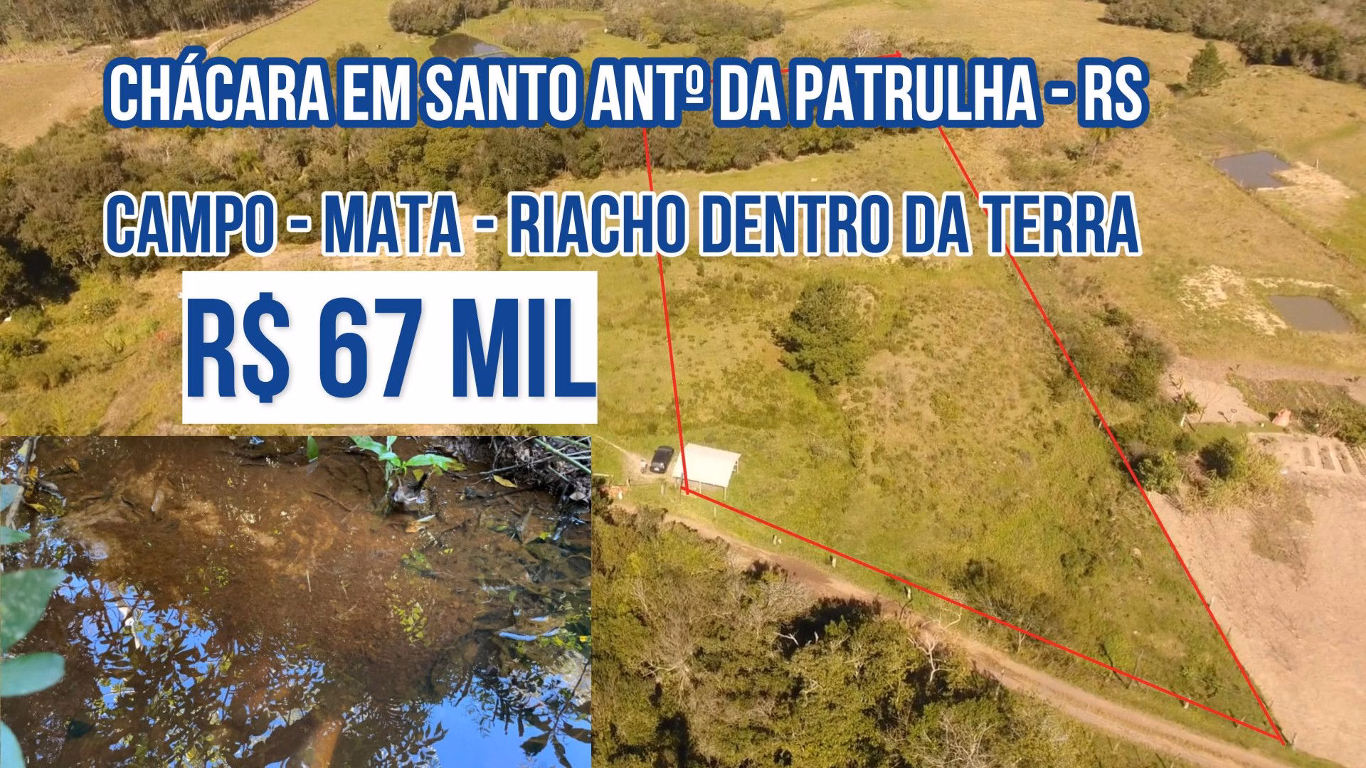 Country home of 2 acres in Santo Antônio da Patrulha, RS, Brazil