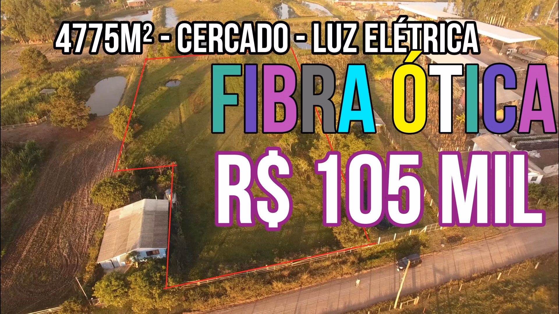 Chácara de 4.800 m² em Santo Antônio da Patrulha, RS