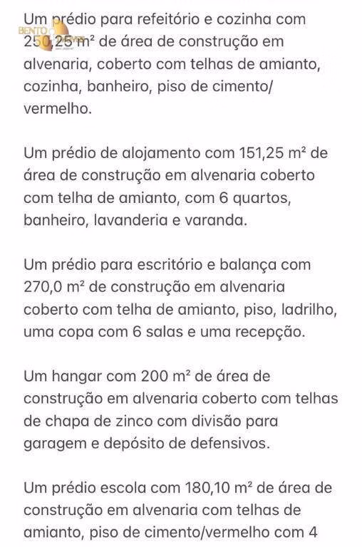 Fazenda de 12.455 ha em Primavera do Leste, MT
