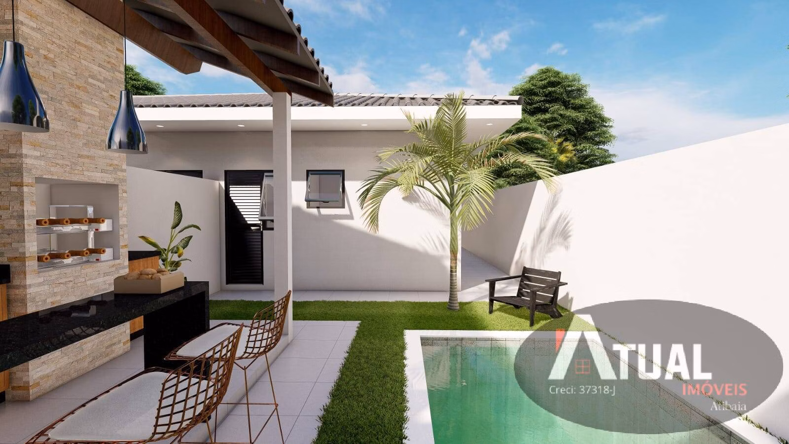 Casa de 180 m² em Atibaia, SP