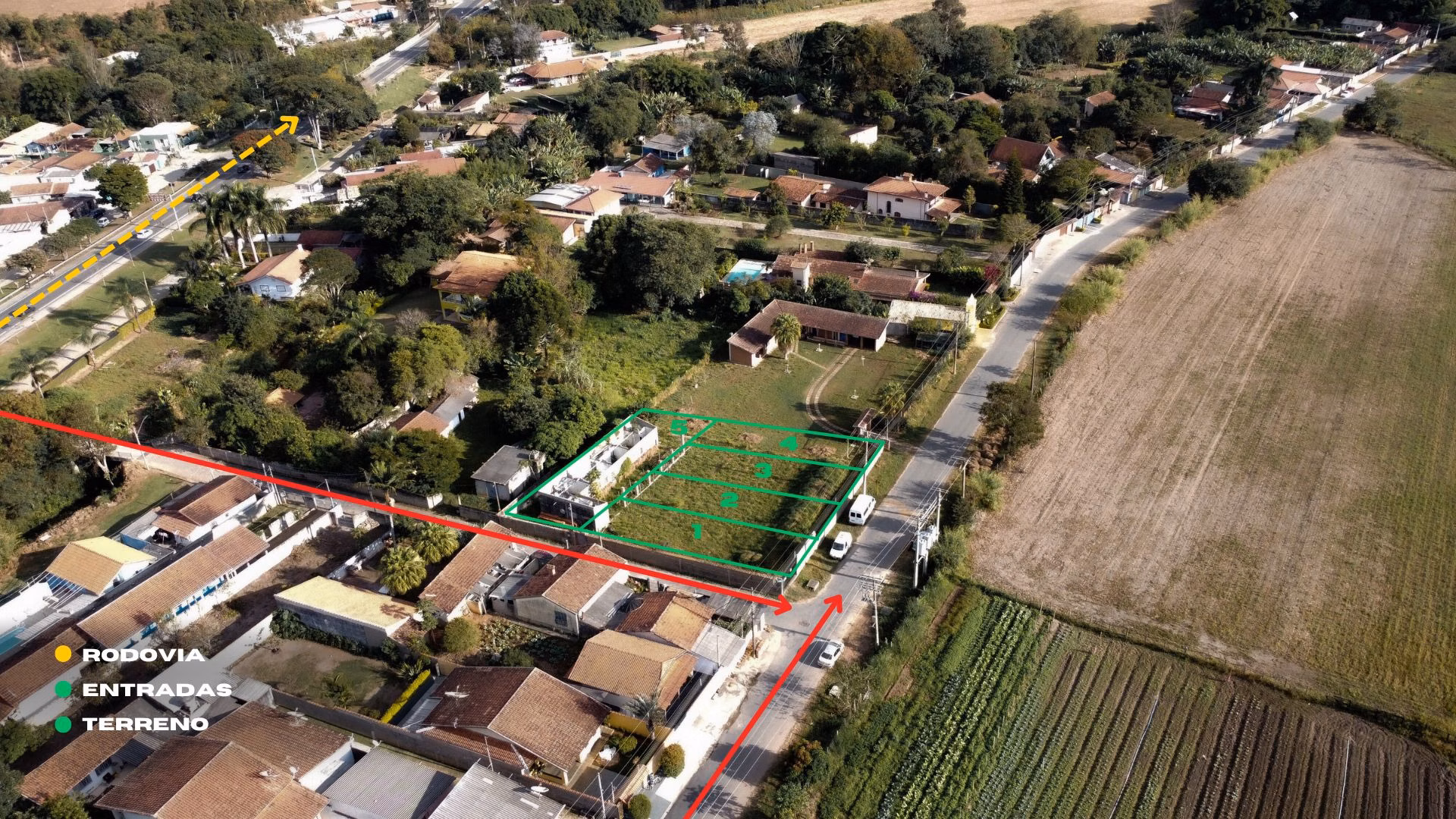 Terreno de 1.000 m² em São Bento do Sapucaí, SP
