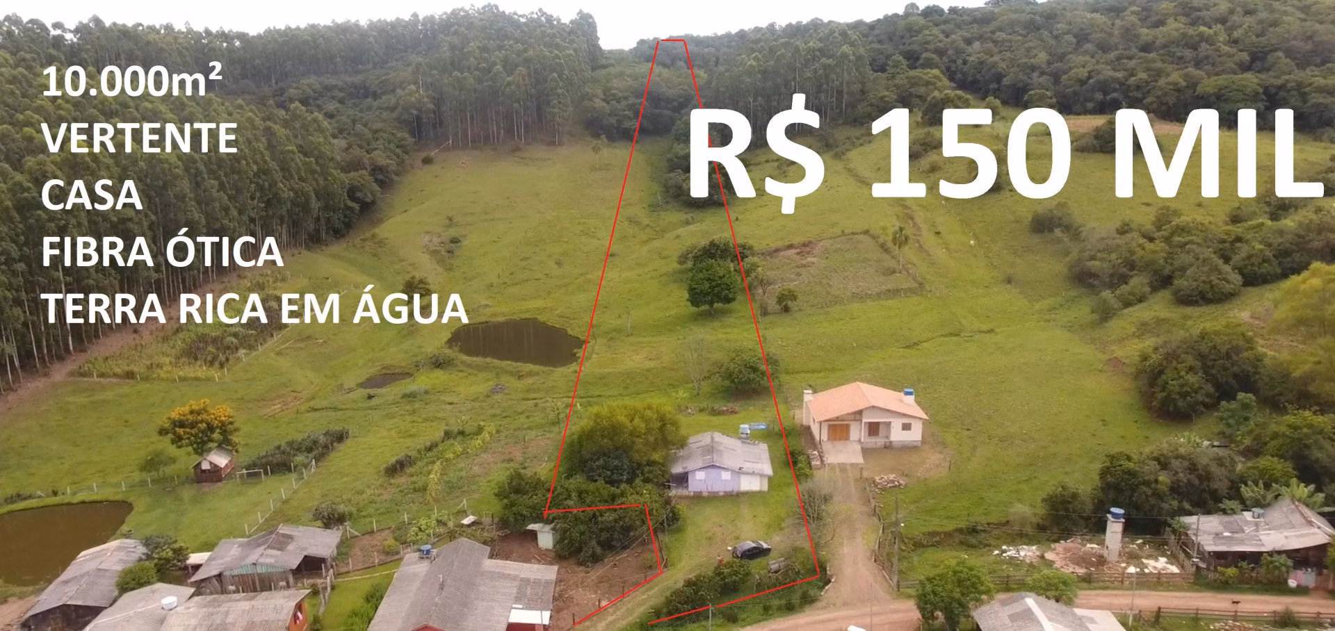 Chácara de 1 ha em Rolante, RS