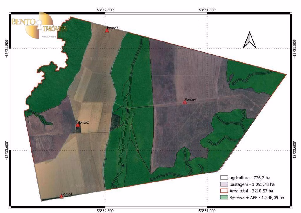 Farm of 7,957 acres in Paranatinga, MT, Brazil