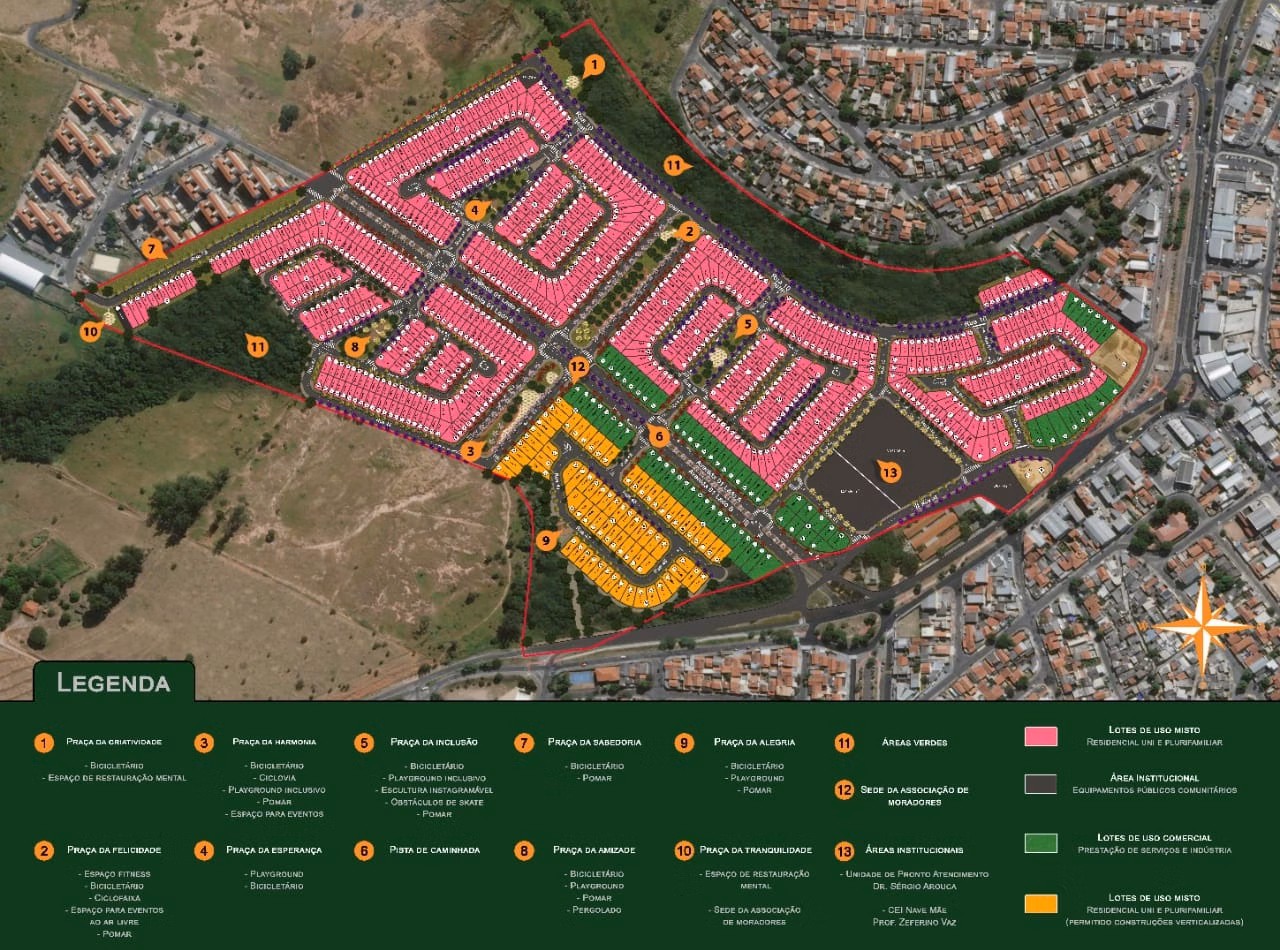 Terreno de 126 m² em Campinas, SP
