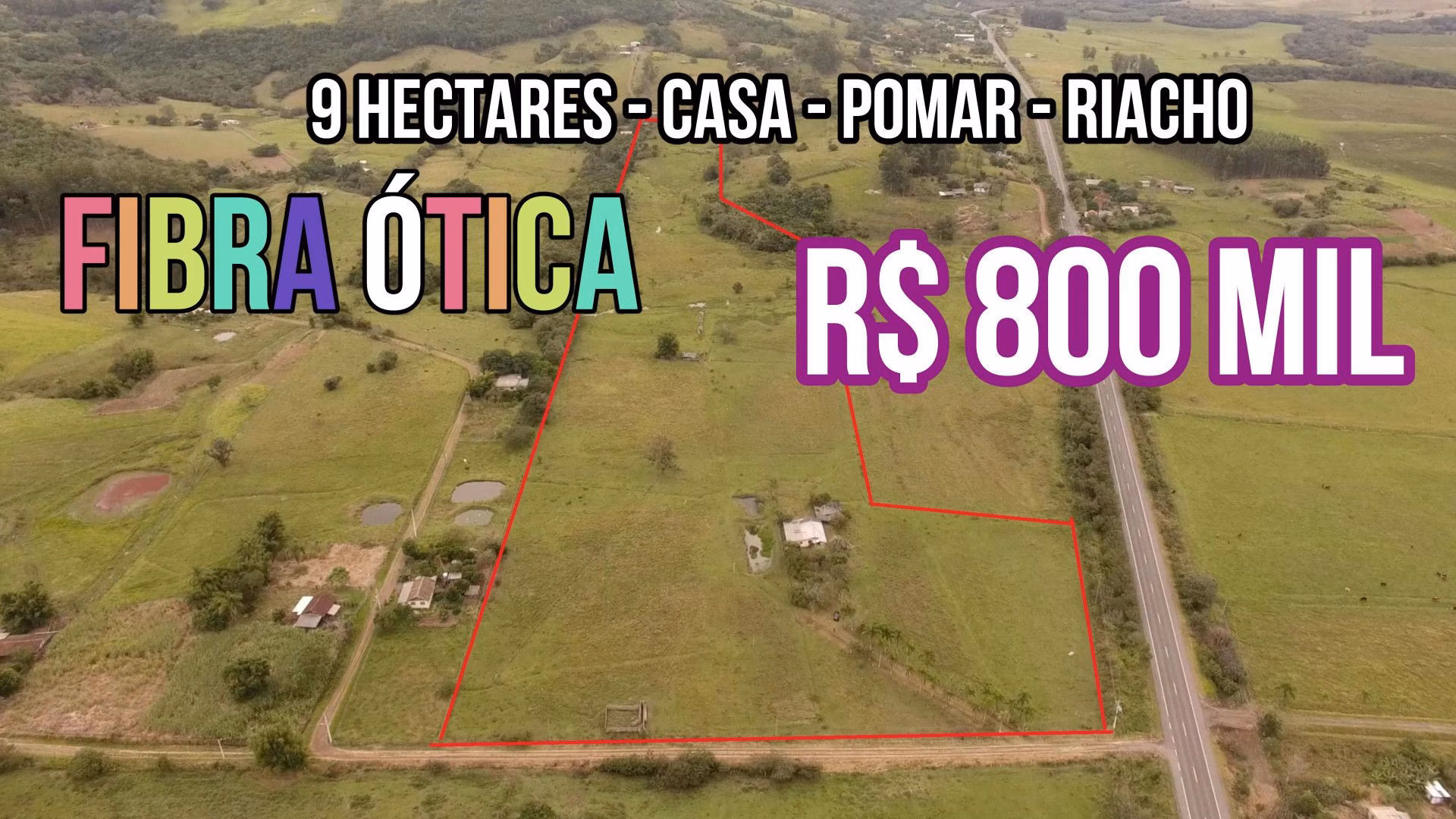 Chácara de 9 ha em Santo Antônio da Patrulha, RS