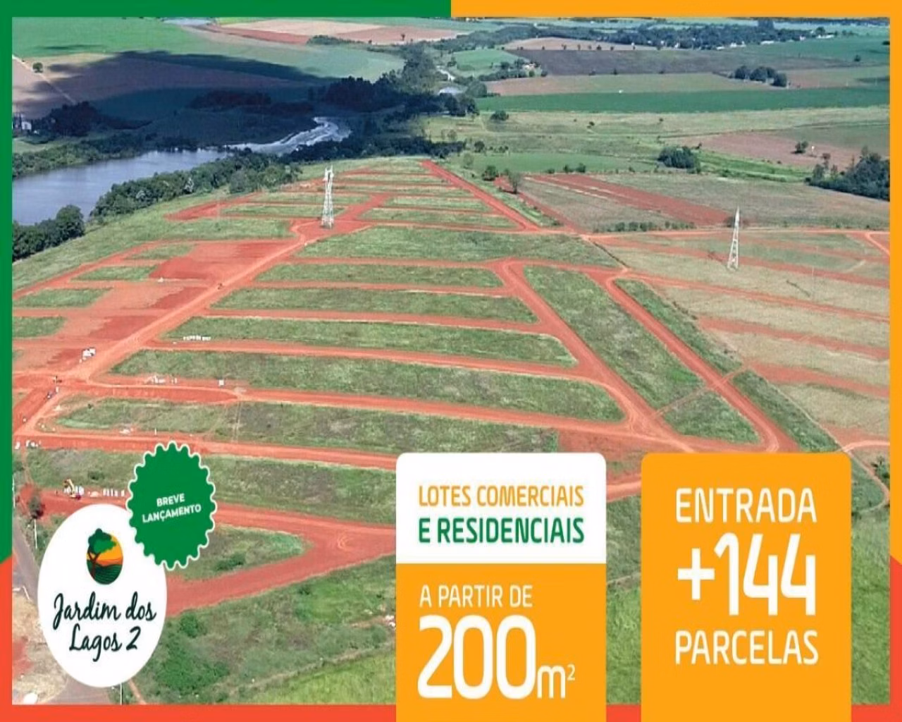 Terreno de 200 m² em Nova Odessa, SP