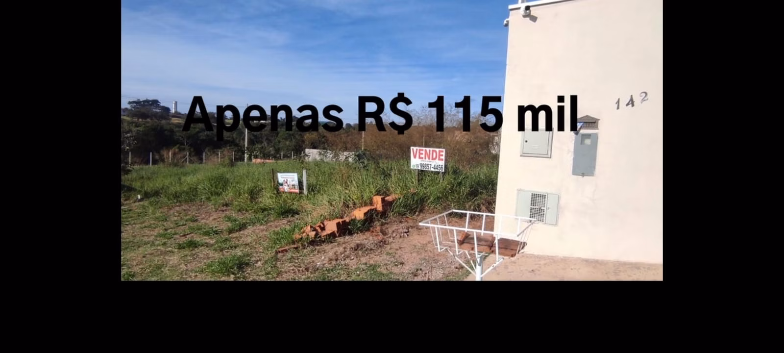 Terreno de 160 m² em Monte Mor, SP