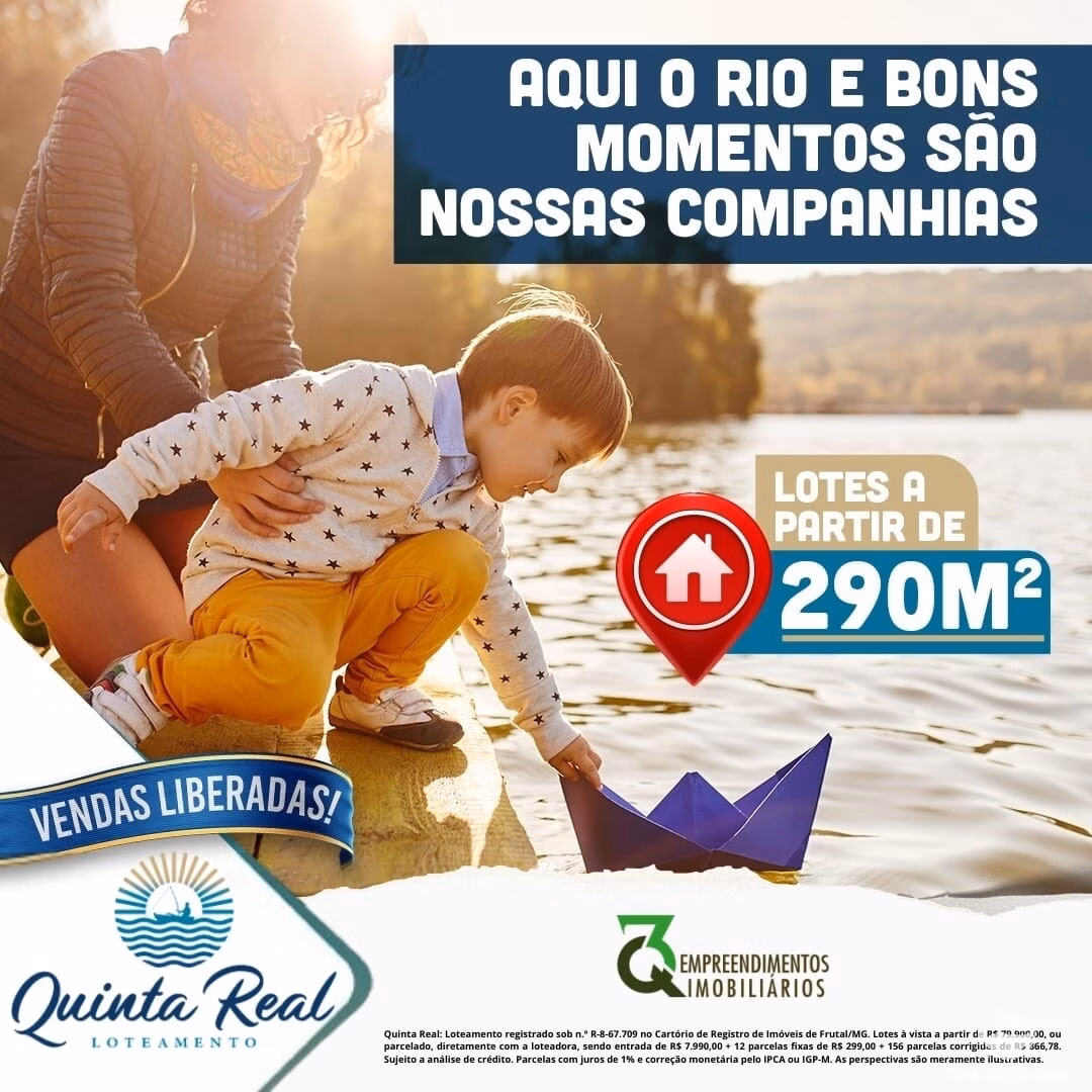 Terreno de 290 m² em Fronteira, MG