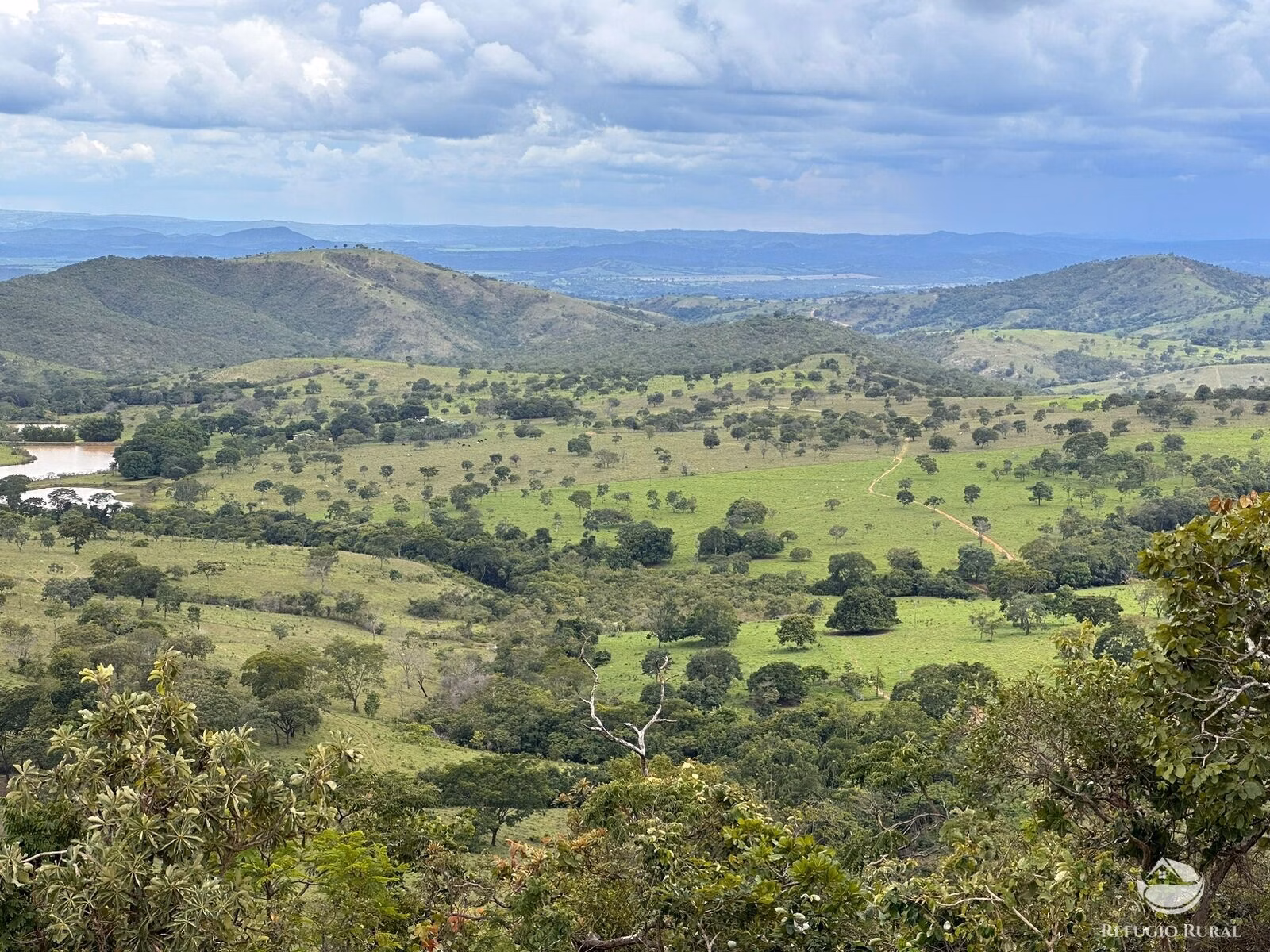 Fazenda de 1.468 ha em Vila Propício, GO