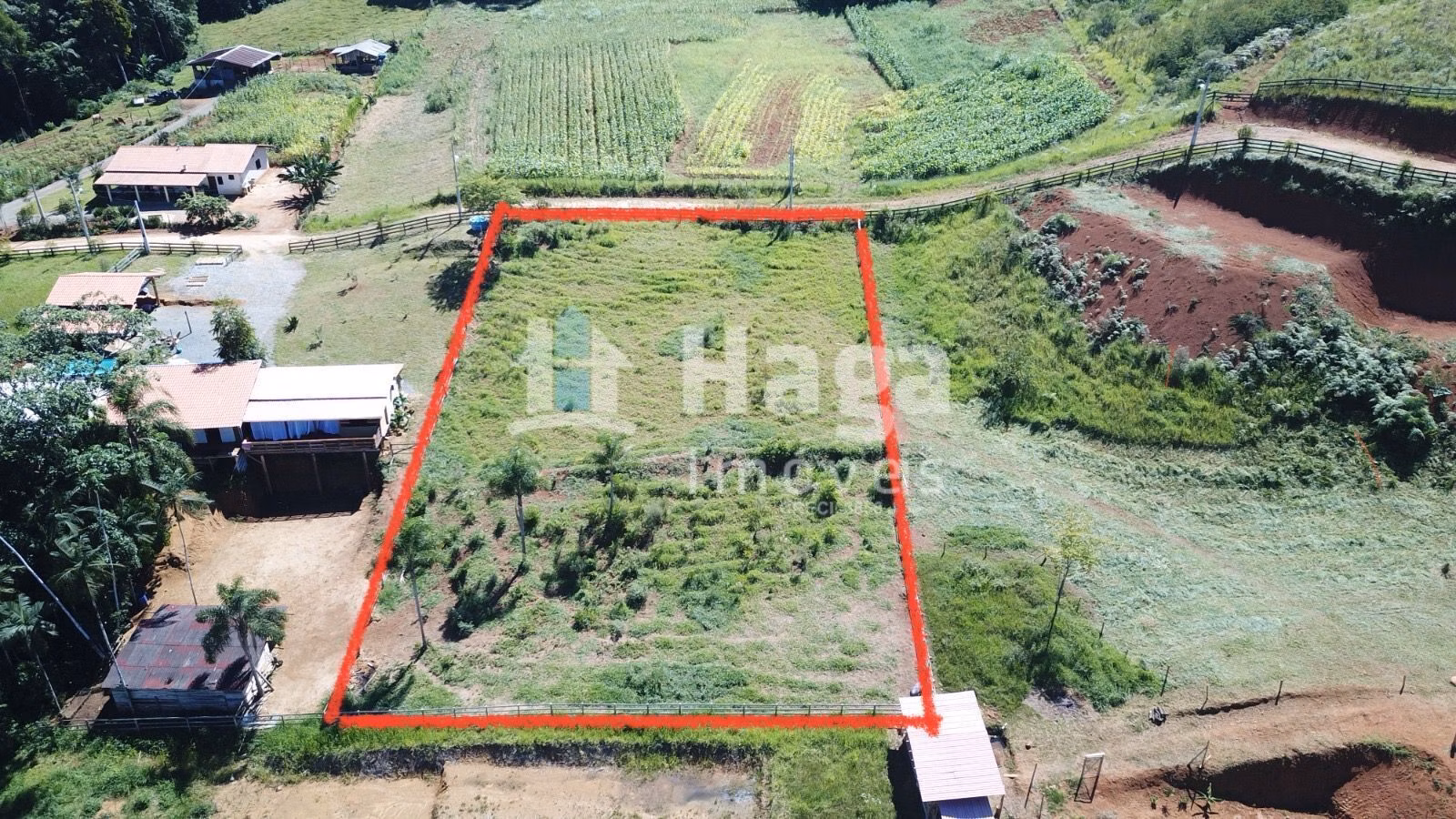 Terreno de 2.234 m² em Canelinha, SC