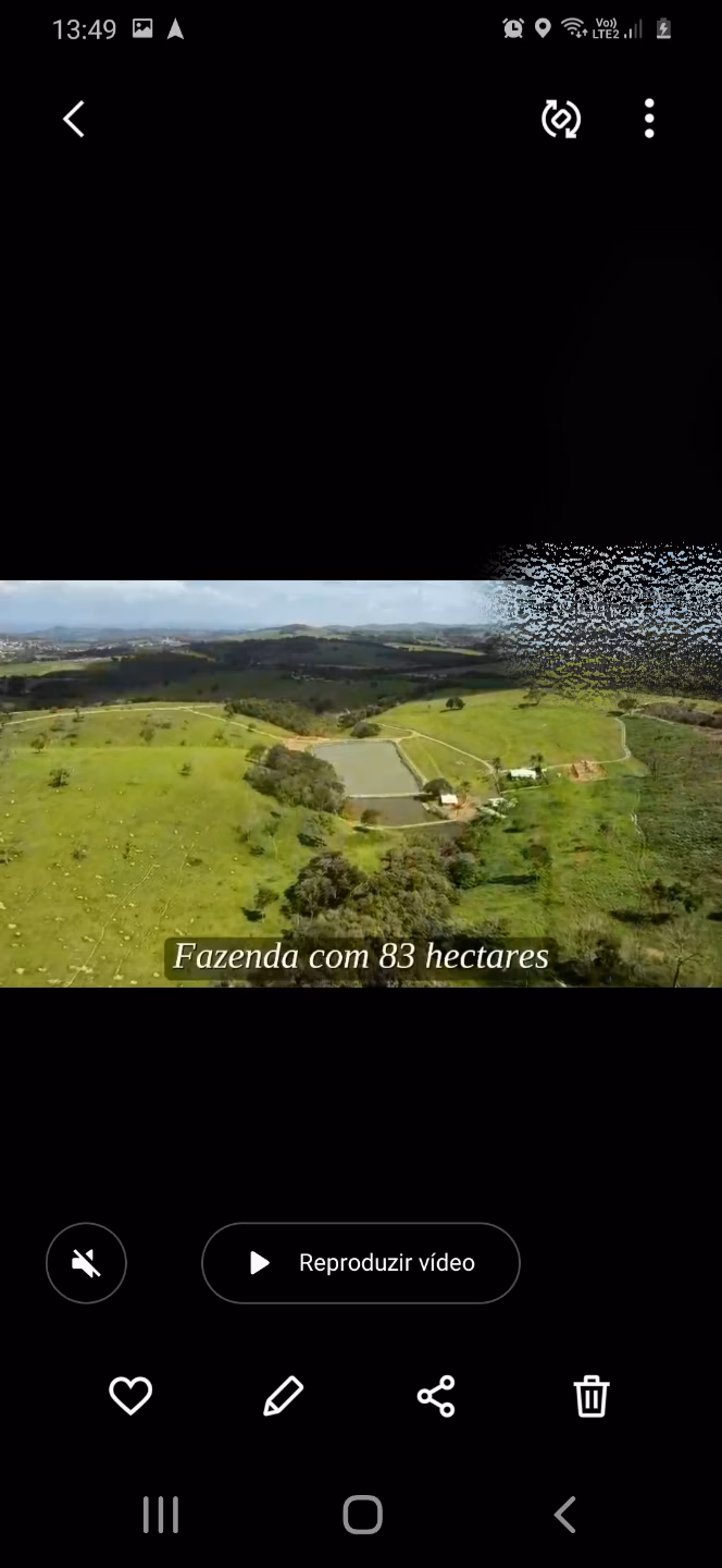 Fazenda de 83 ha em Bonfim, MG