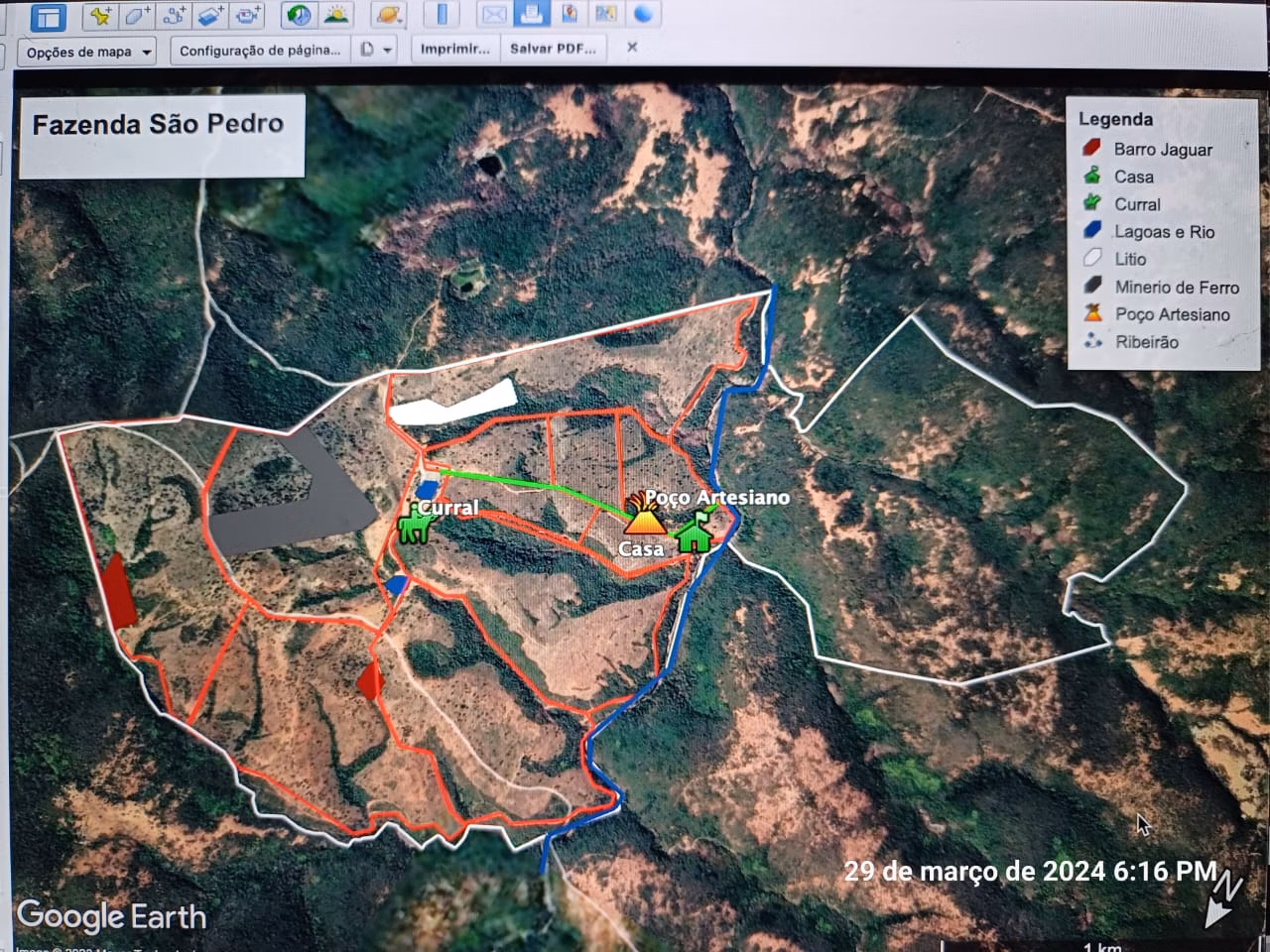 Farm of 929 acres in Salinas, MG, Brazil