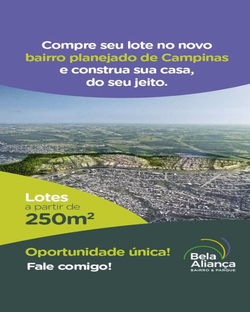 Terreno de 250 m² em Campinas, SP