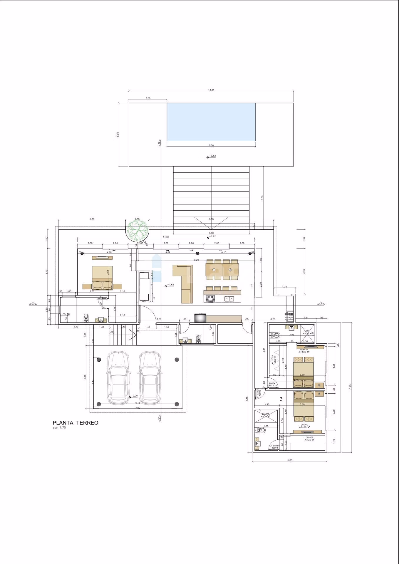 House of 2,500 m² in São João Batista, SC, Brazil