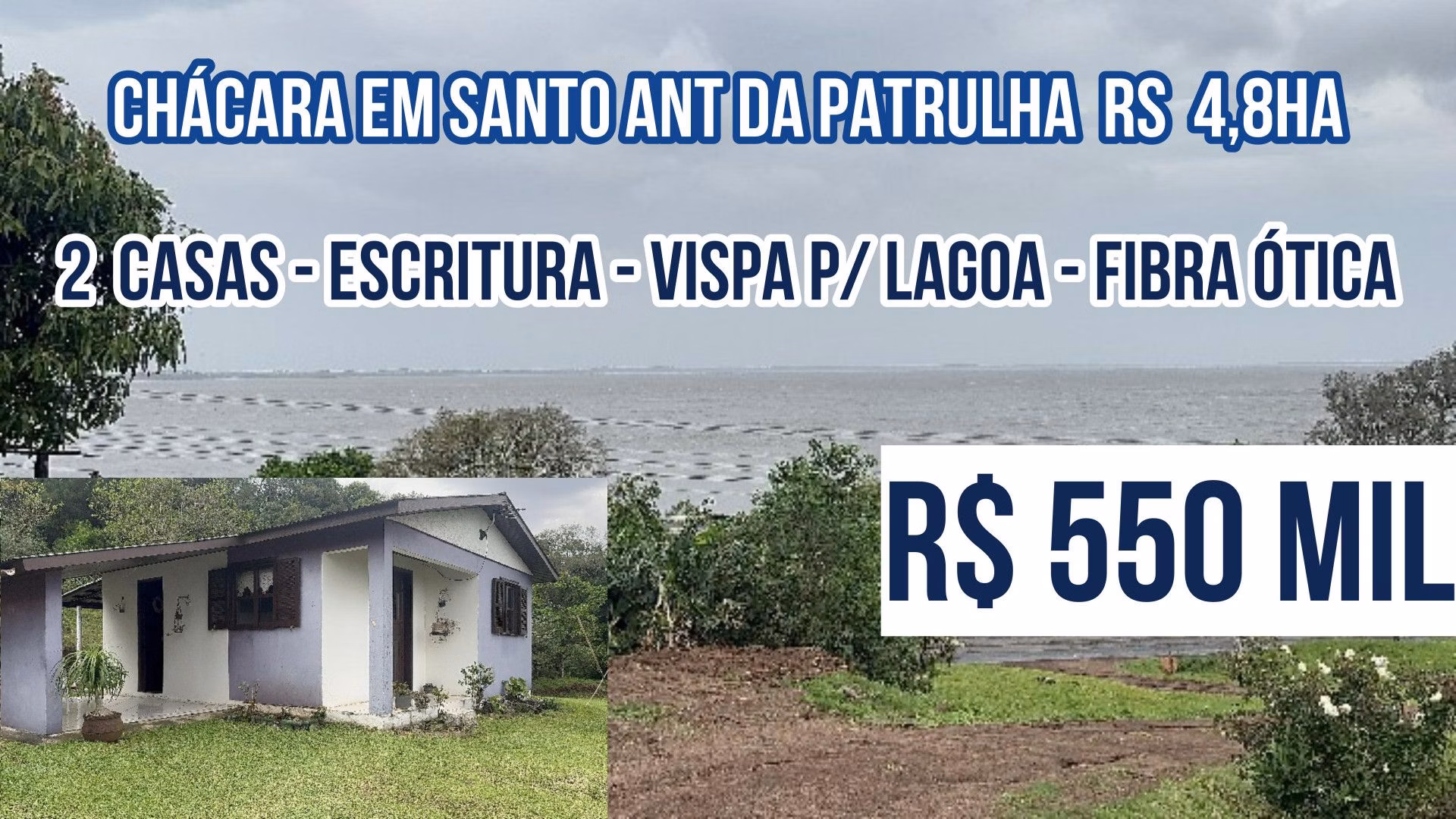Chácara de 5 ha em Santo Antônio da Patrulha, RS