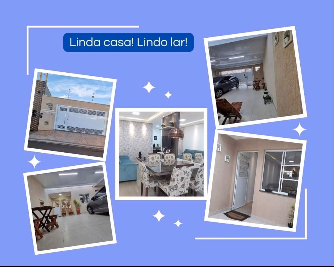 Casa de 144 m² em Nova Odessa, SP