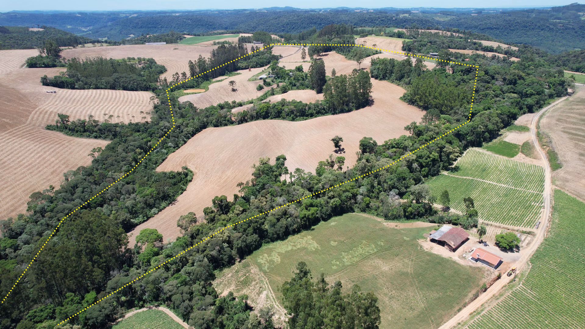 Terreno de 29 ha em Vitor Meireles, SC