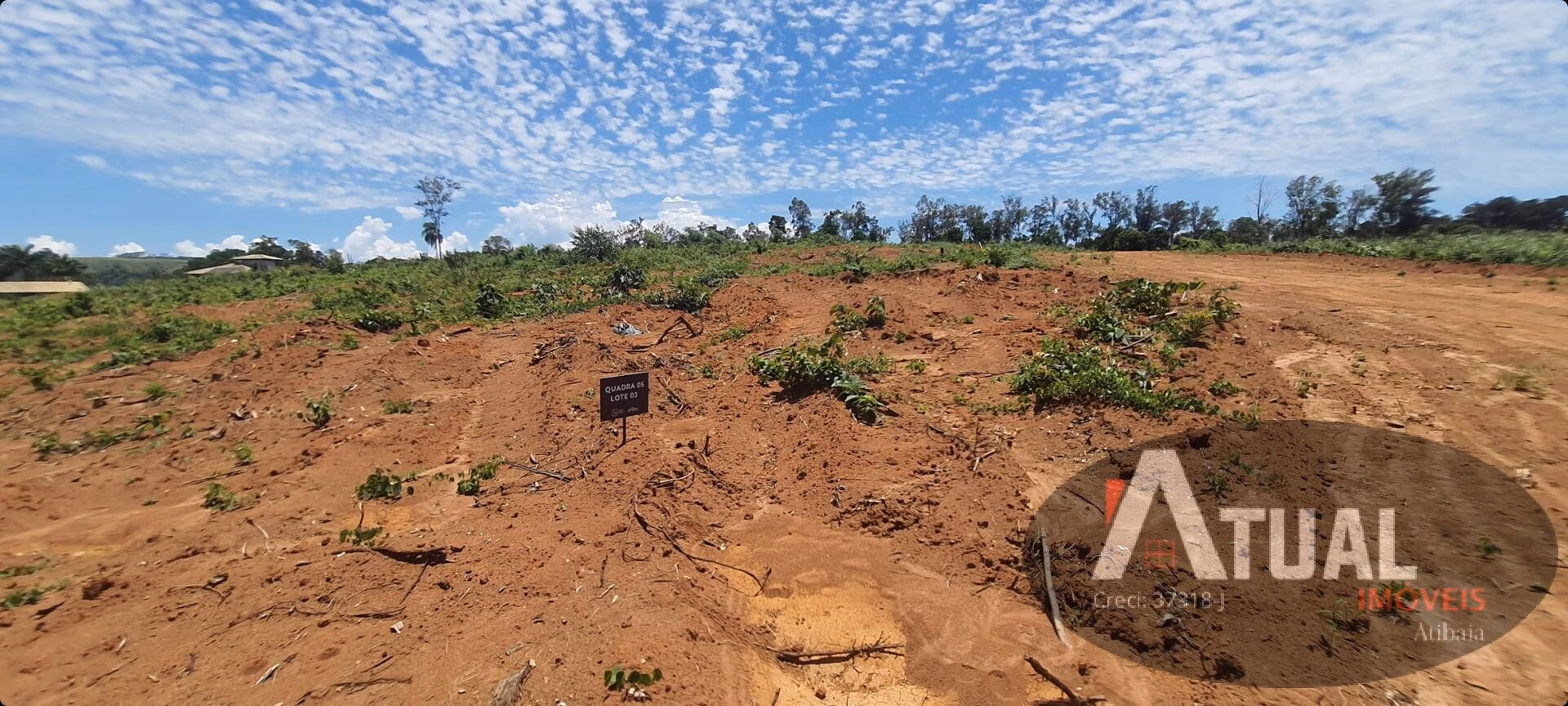 Terreno de 1.000 m² em Atibaia, SP