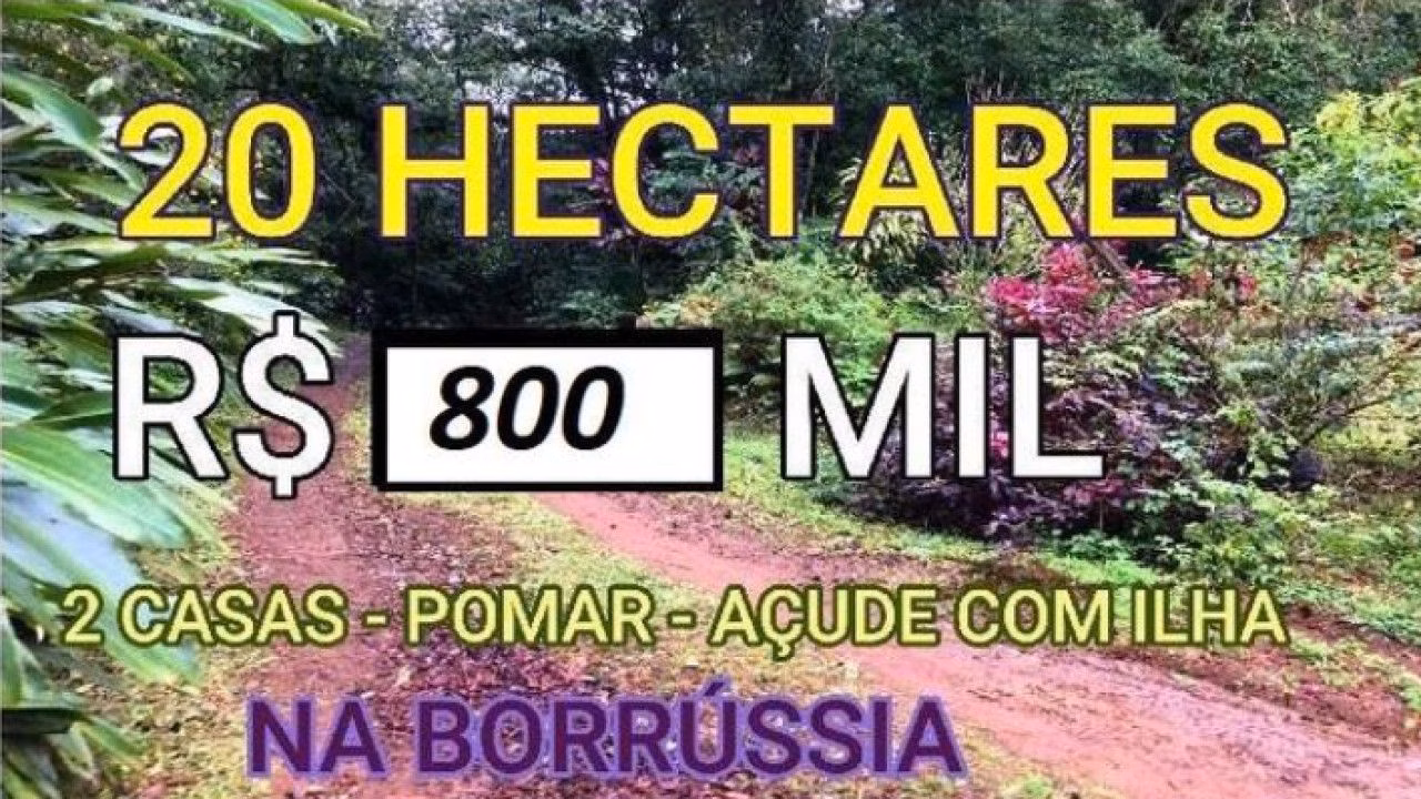 Sítio de 20 ha em Caraá, RS