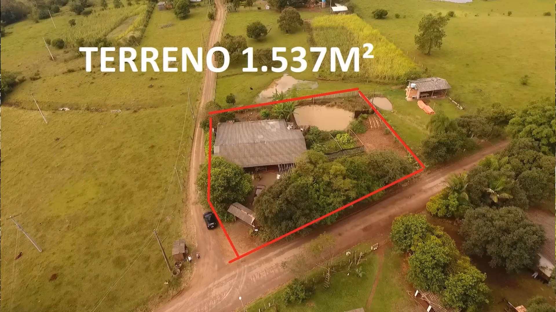 Chácara de 1.500 m² em Taquara, RS