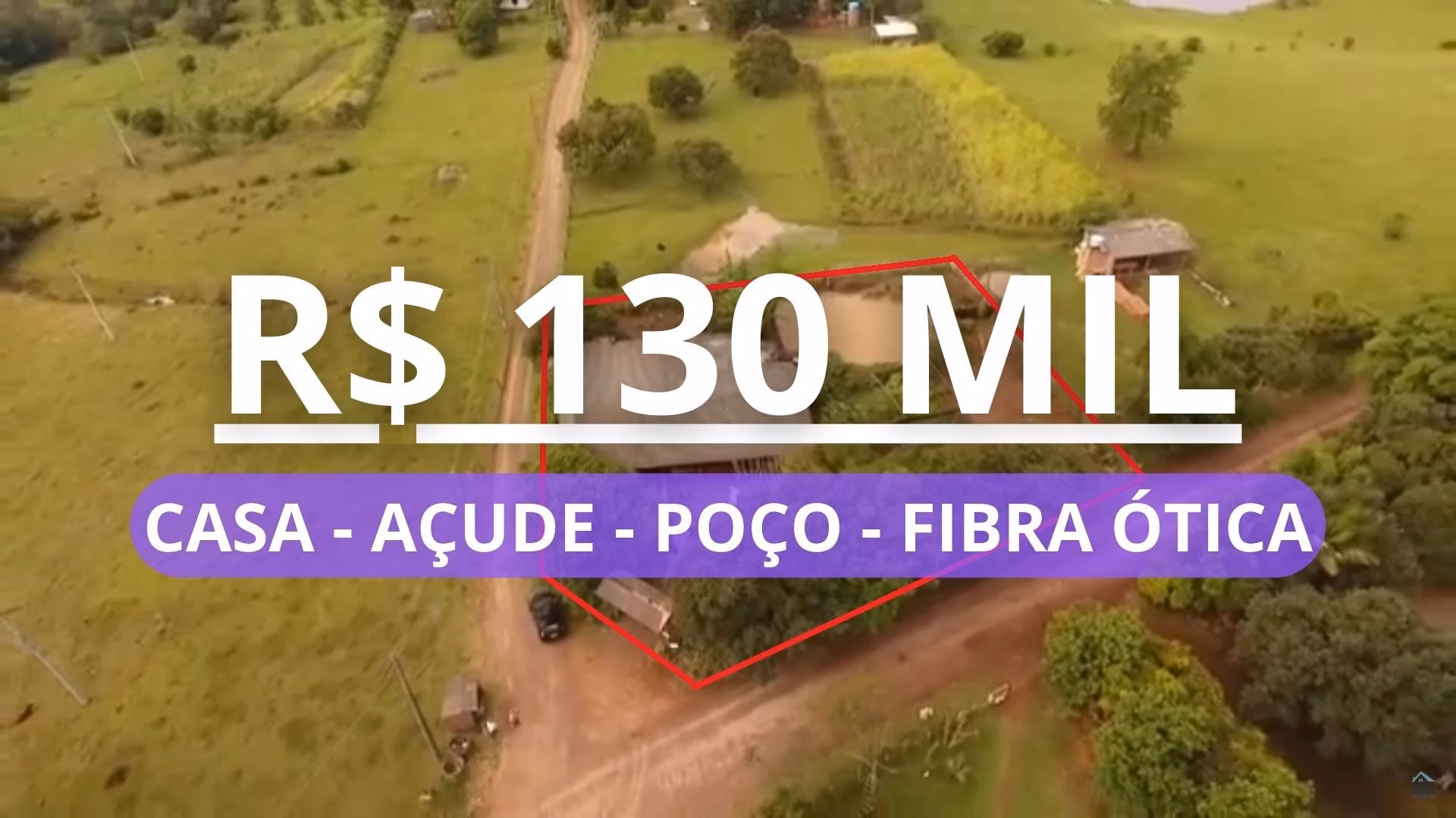 Chácara de 1.500 m² em Taquara, RS