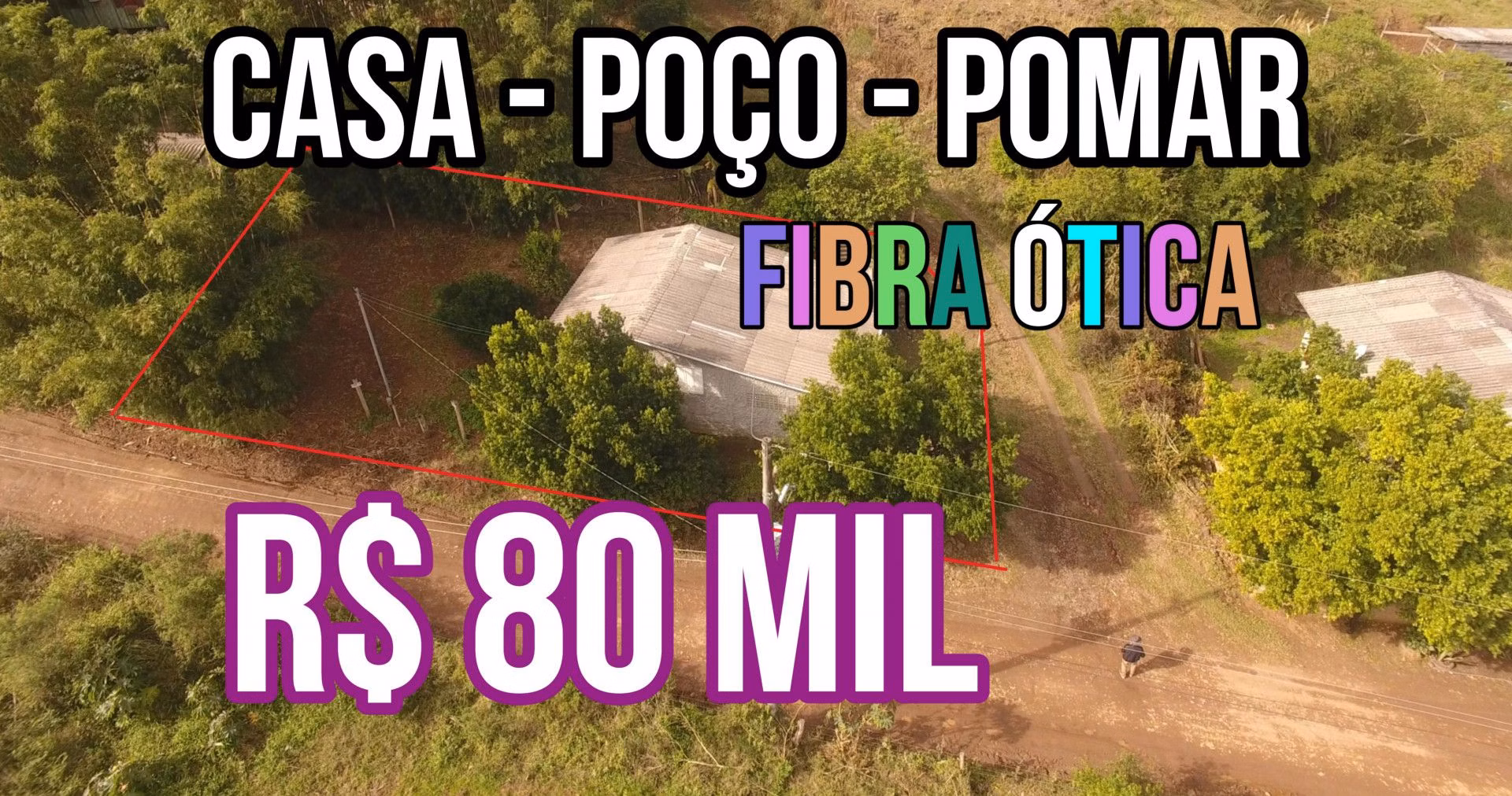 Plot of 300 m² in Santo Antônio da Patrulha, RS, Brazil