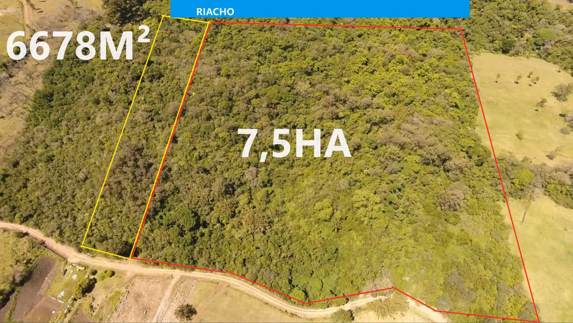 Chácara de 6.800 m² em Santo Antônio da Patrulha, RS
