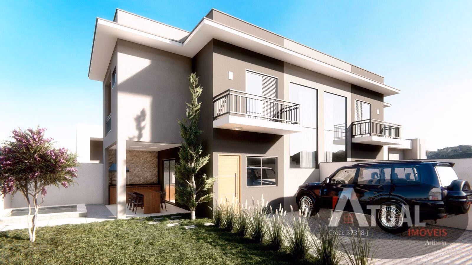 Casa de 140 m² em Atibaia, SP