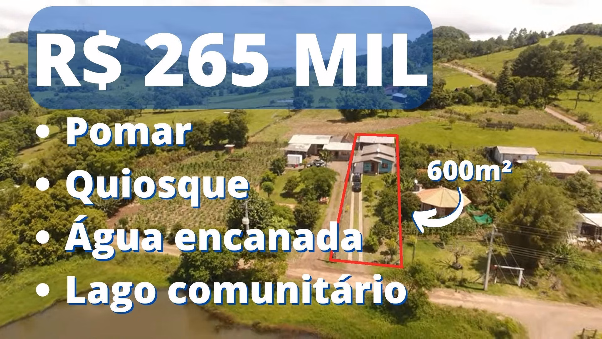 Terreno de 600 m² em Igrejinha, RS