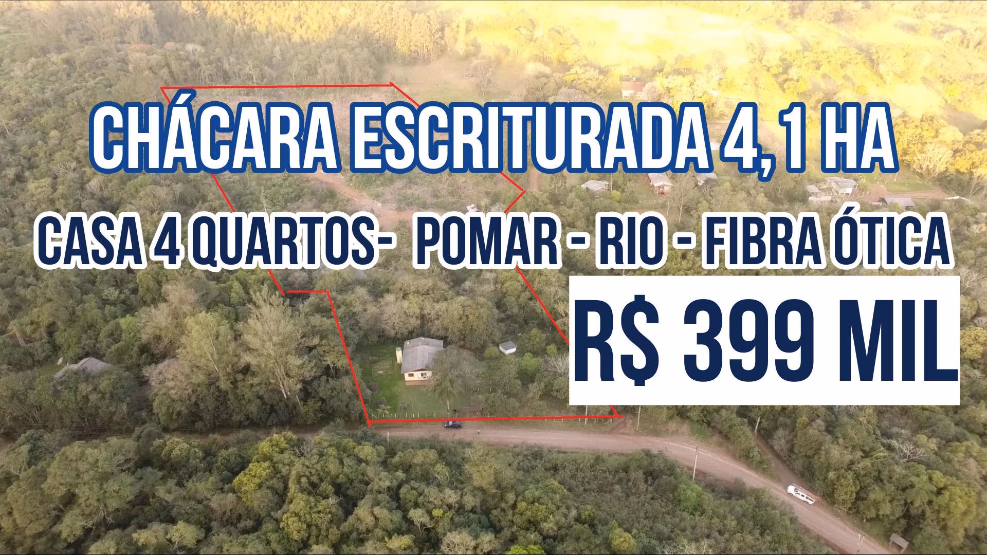 Country home of 10 acres in Caraá, RS, Brazil