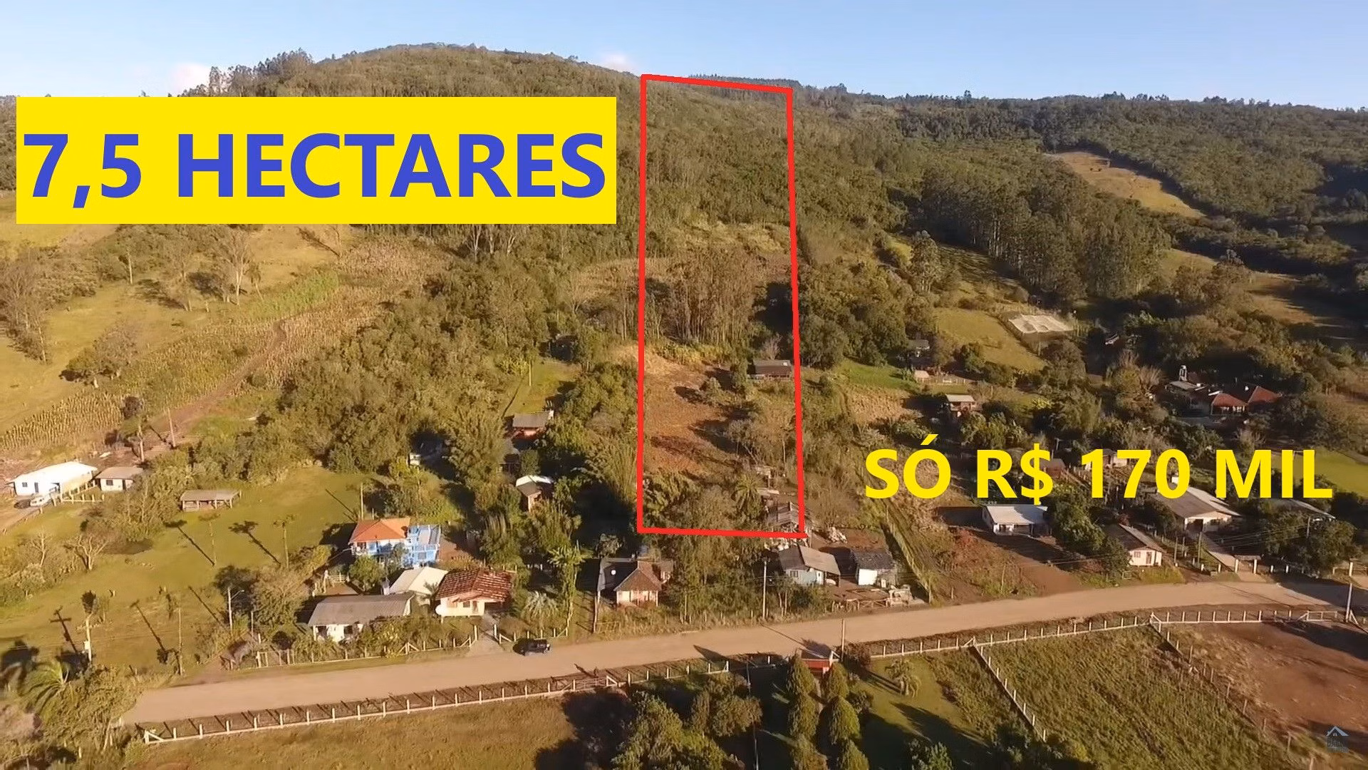 Plot of 19 acres in Caraá, RS, Brazil