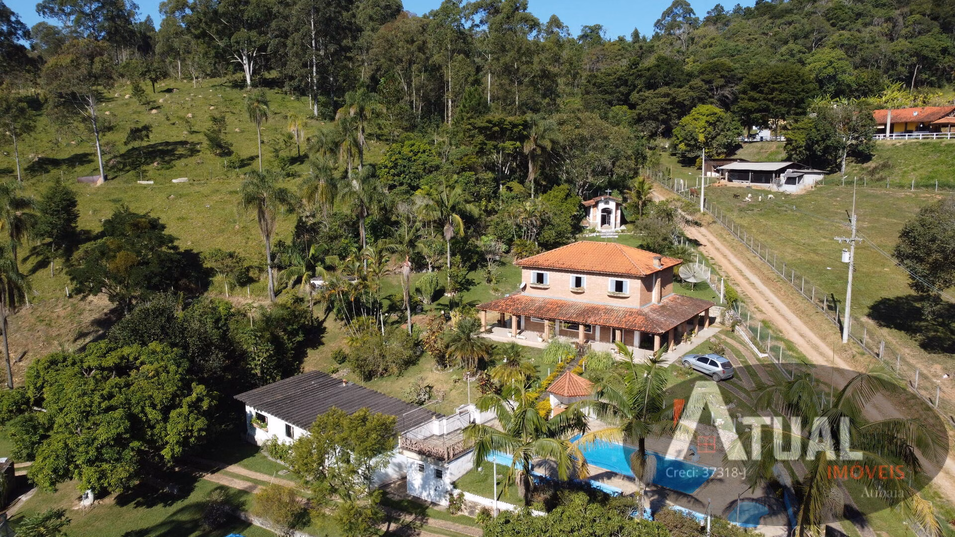 Country home of 5 acres in Atibaia, SP, Brazil