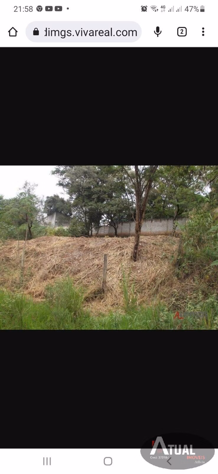Terreno de 620 m² em Atibaia, SP