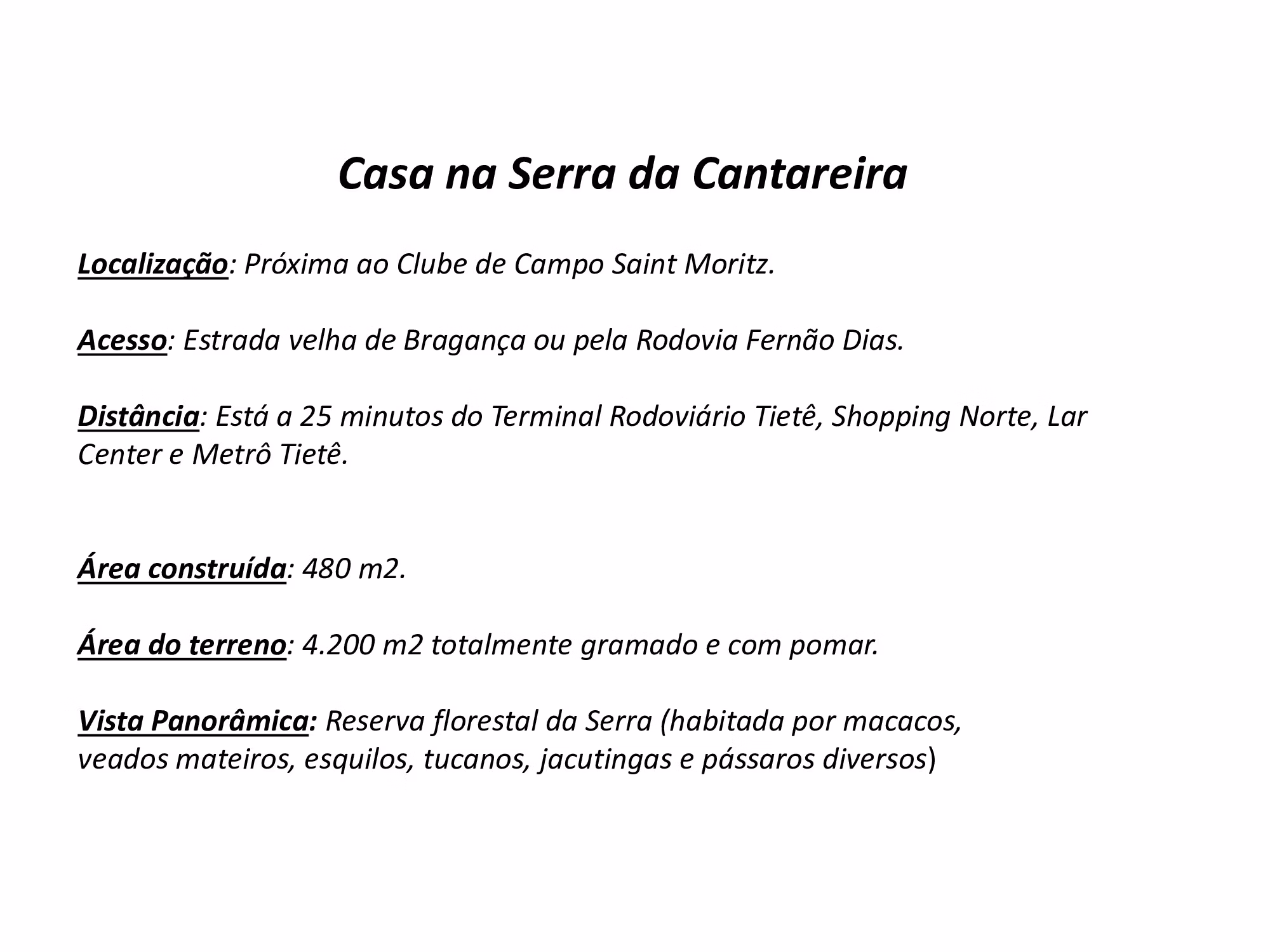 Country home of 1 acres in Mairiporã, SP, Brazil