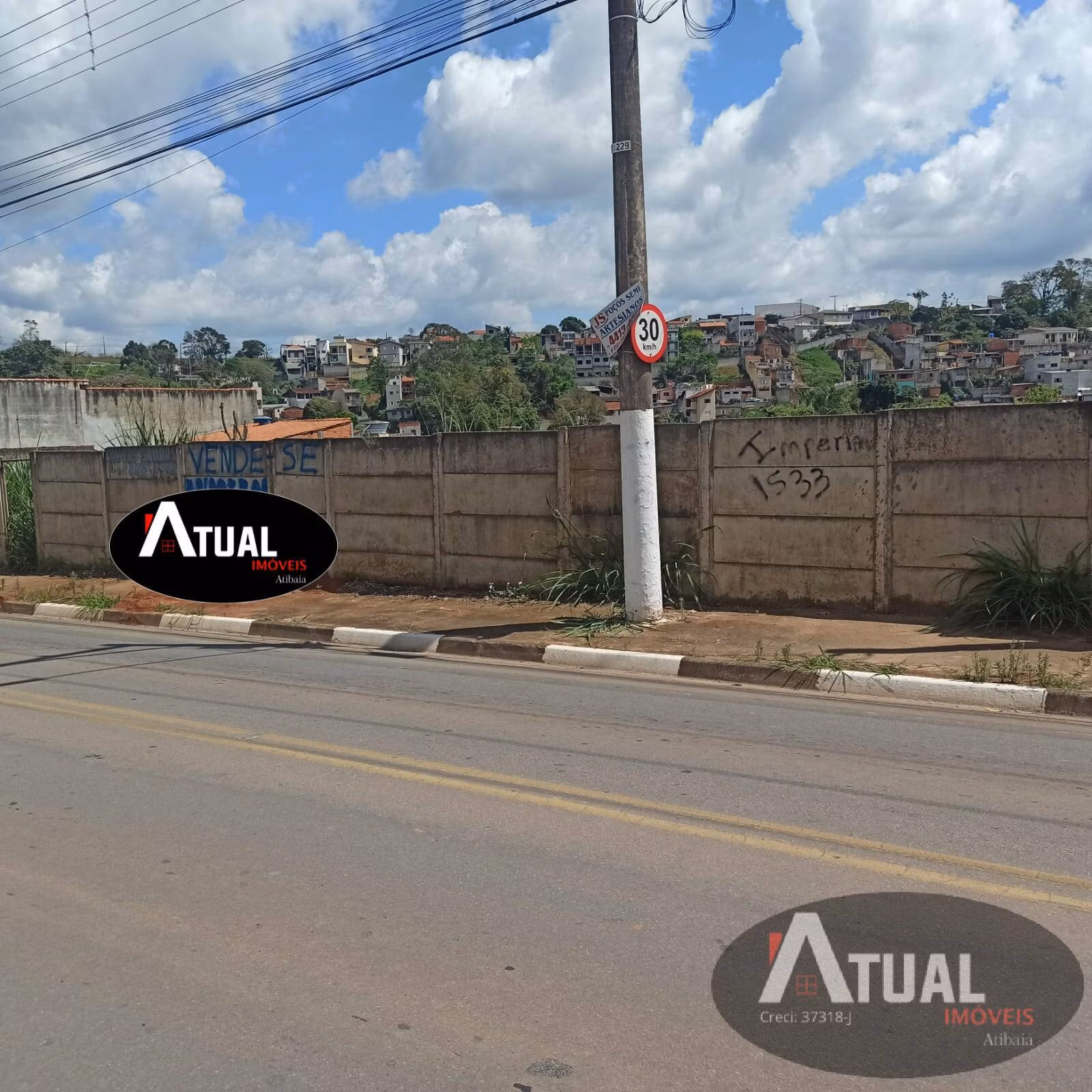 Plot of 1,020 m² in Atibaia, SP, Brazil