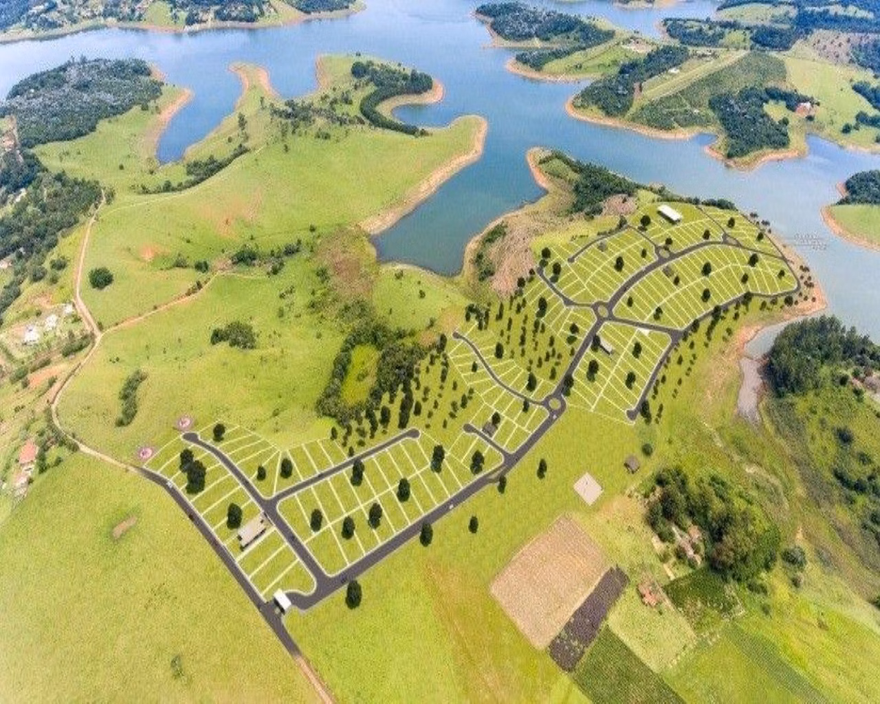 Terreno de 1.000 m² em Joanópolis, SP