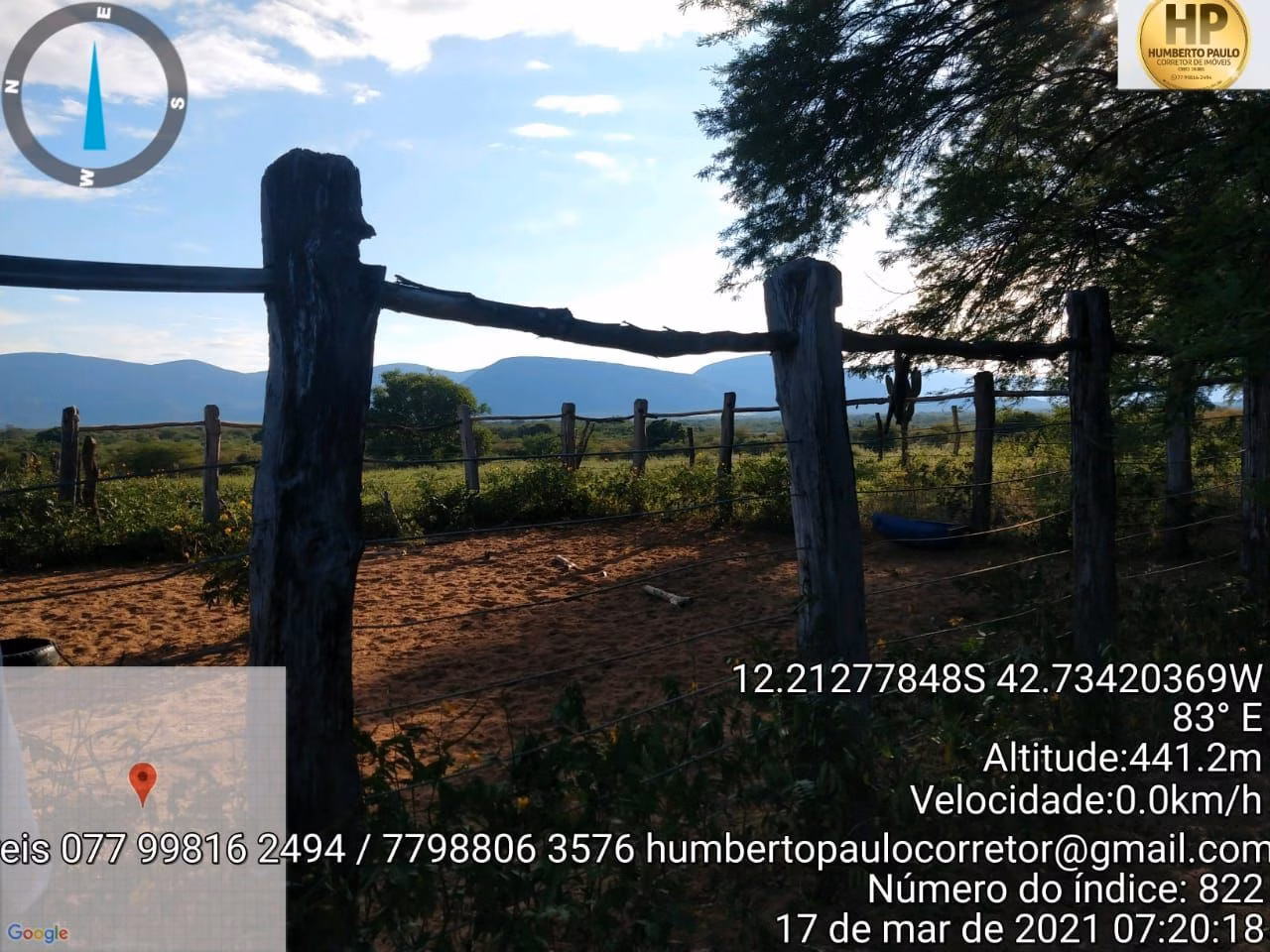Fazenda de 600 ha em Oliveira dos Brejinhos, BA