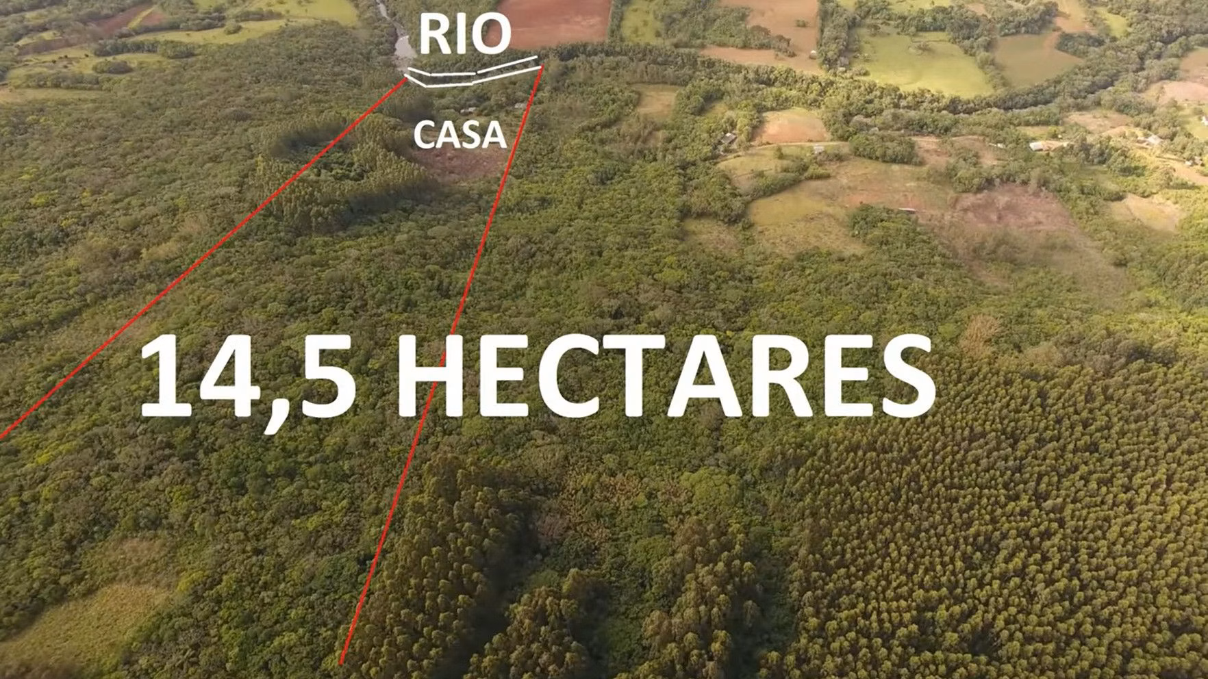 Sítio de 15 ha em Caraá, RS