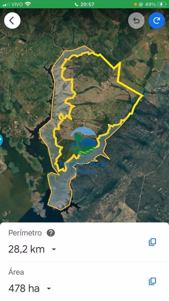 Fazenda de 726 ha em Uruaçu, GO