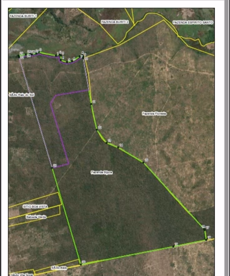Fazenda de 496 ha em Andaraí, BA