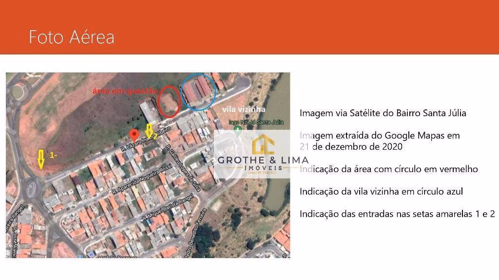 Terreno de 1.050 m² em São José dos Campos, SP