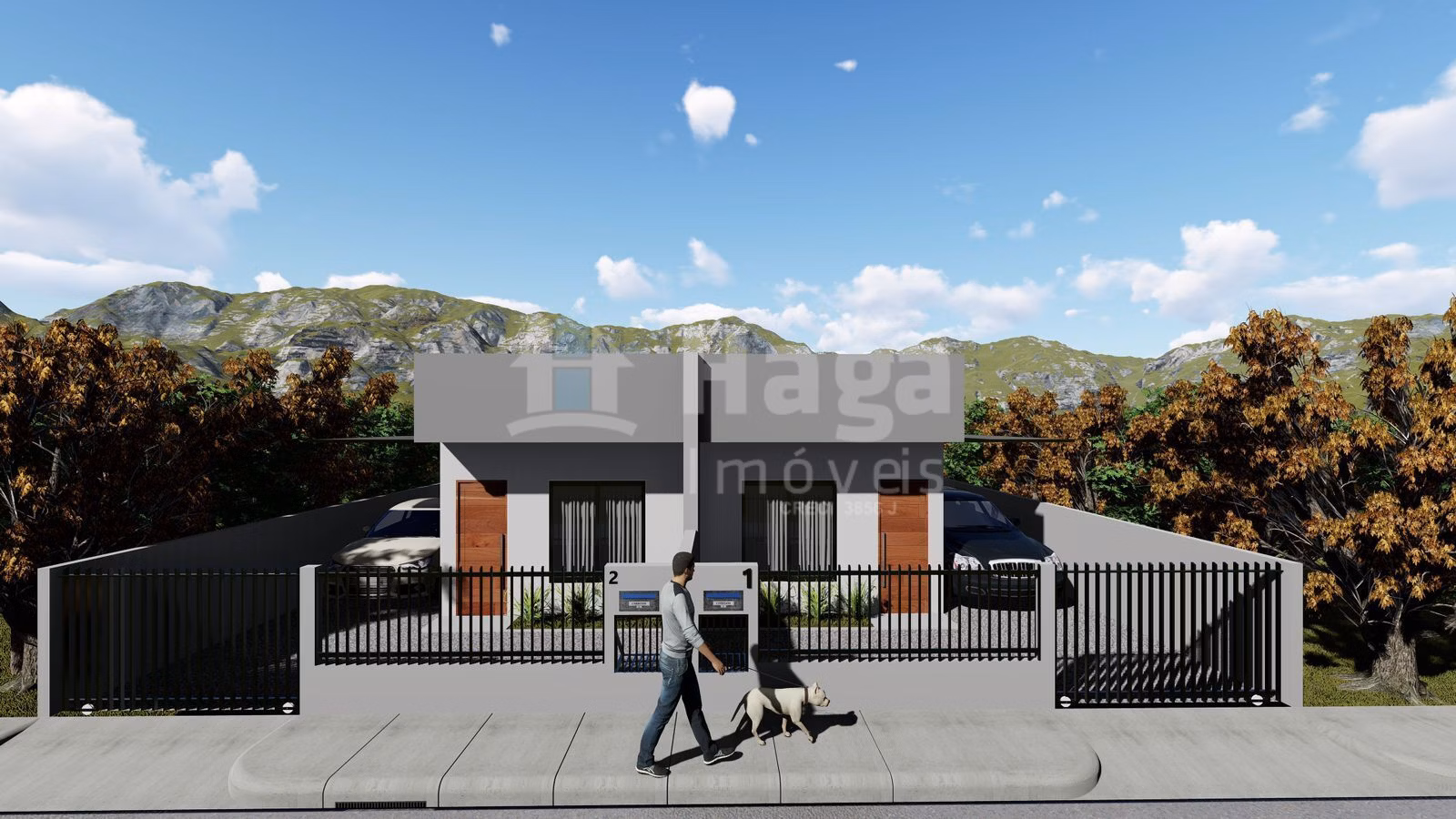 Casa de 70 m² em Brusque, SC