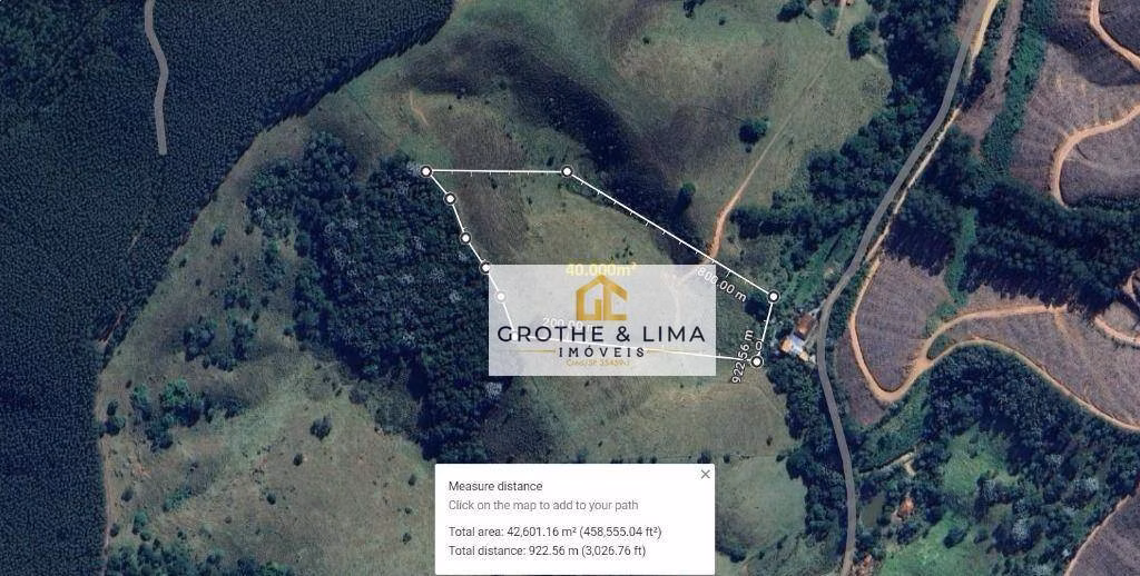 Plot of 10 acres in Redenção da Serra, SP, Brazil
