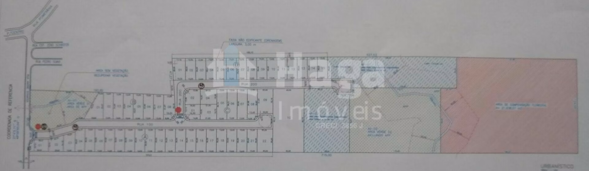 Terreno de 513 m² em Guabiruba, SC