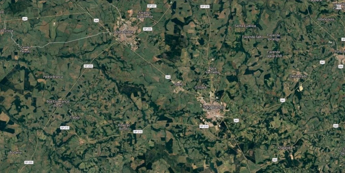 São Carlos, SPの92 ha、農場（販売中）