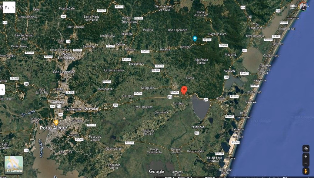 Chácara de 1 ha em Santo Antônio da Patrulha, RS